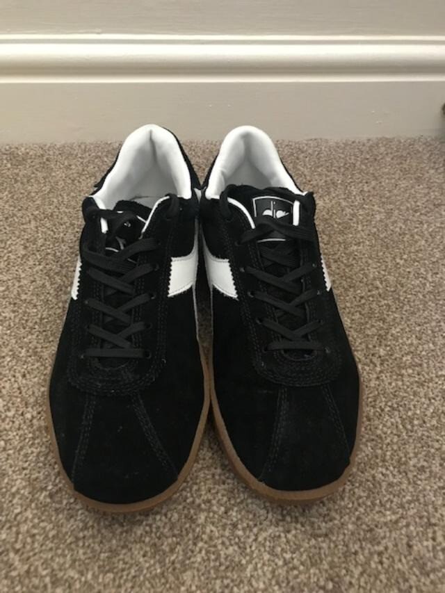 diadora suede trainers